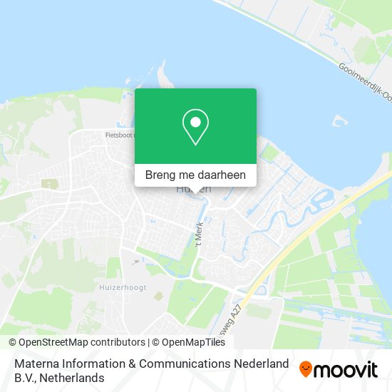 Materna Information & Communications Nederland B.V. kaart
