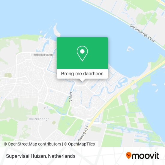 Supervlaai Huizen kaart