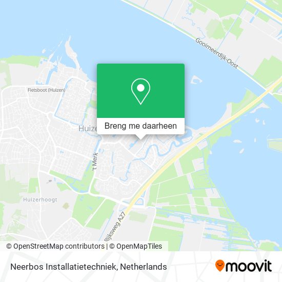 Neerbos Installatietechniek kaart