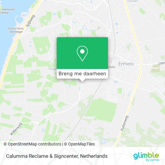 Calumma Reclame & Signcenter kaart