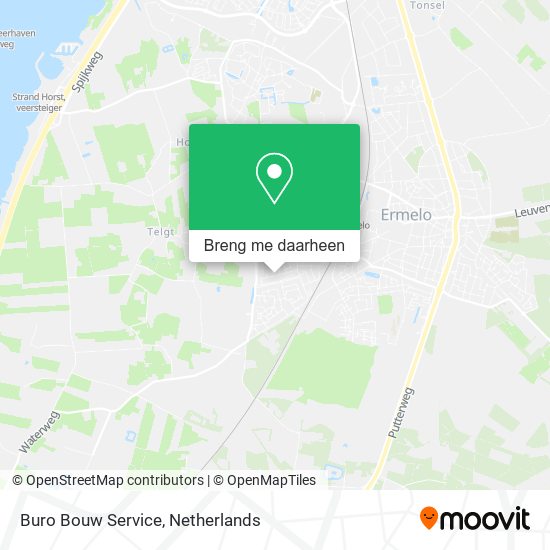 Buro Bouw Service kaart