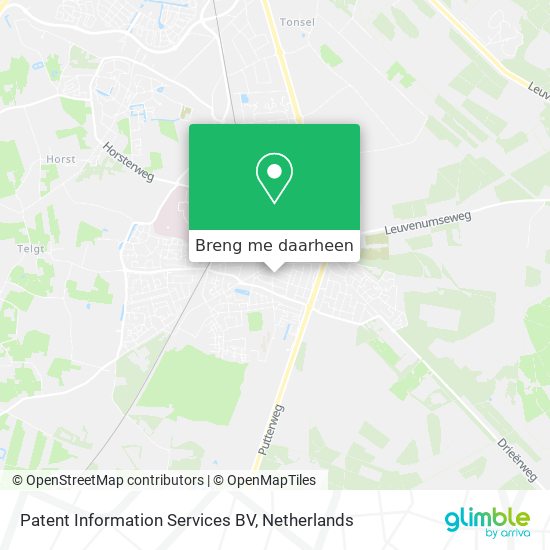 Patent Information Services BV kaart