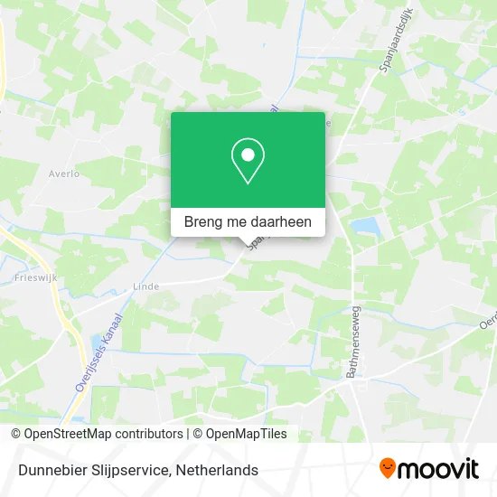 Dunnebier Slijpservice kaart