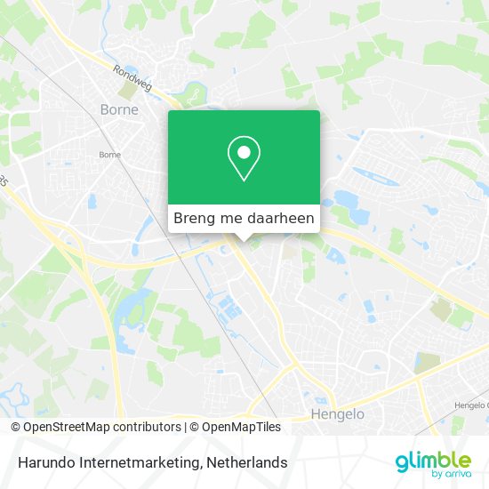 Harundo Internetmarketing kaart