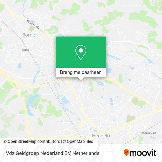 Vdz Geldgroep Nederland BV kaart