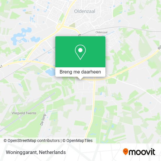 Woninggarant kaart