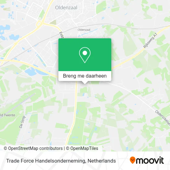 Trade Force Handelsonderneming kaart