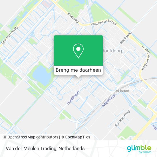 Van der Meulen Trading kaart