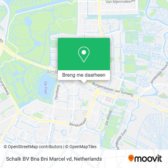 Schalk BV Bna Bni Marcel vd kaart