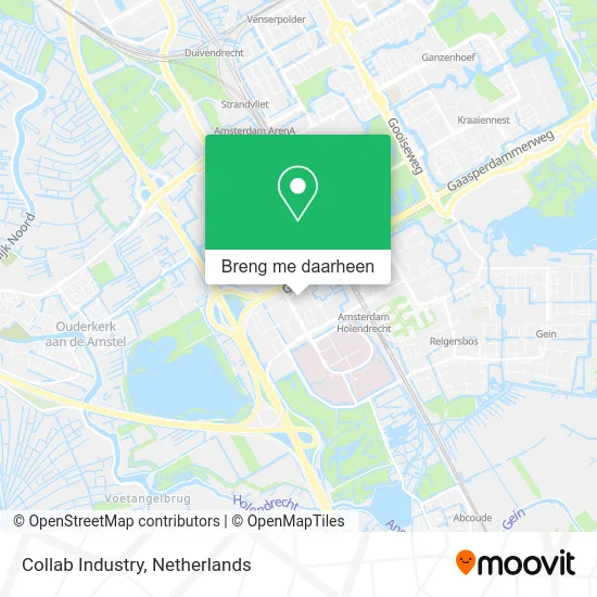 Collab Industry kaart