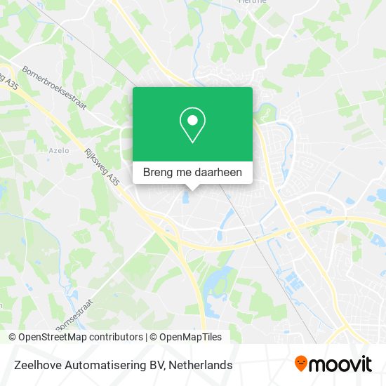 Zeelhove Automatisering BV kaart