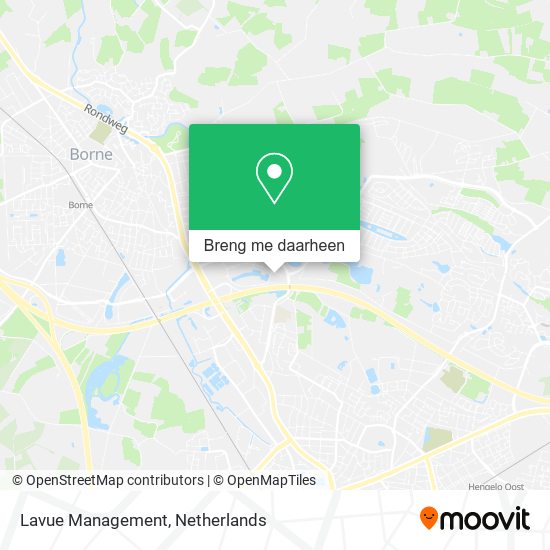 Lavue Management kaart