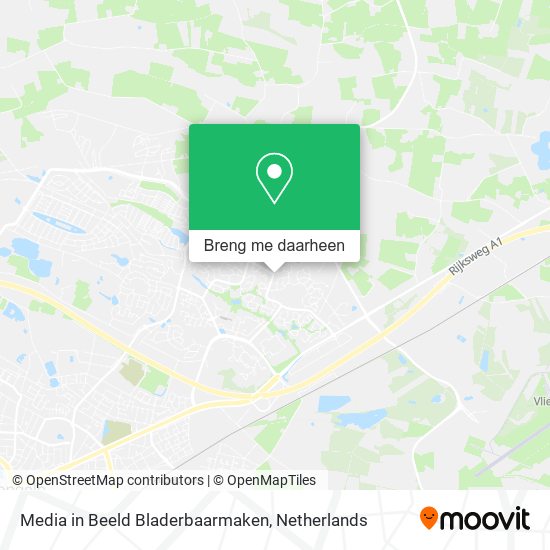 Media in Beeld Bladerbaarmaken kaart