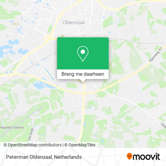 Peterman Oldenzaal kaart