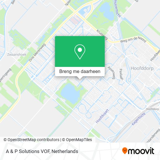 A & P Solutions VOF kaart