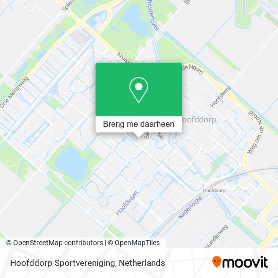 Hoofddorp Sportvereniging kaart