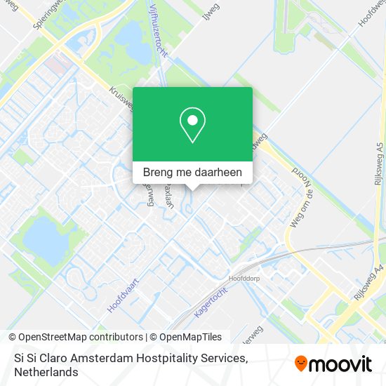 Si Si Claro Amsterdam Hostpitality Services kaart