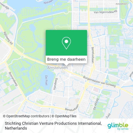 Stichting Christian Venture Productions International kaart