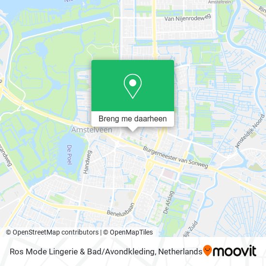 Ros Mode Lingerie & Bad / Avondkleding kaart