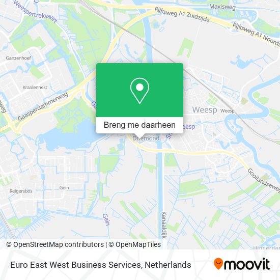 Euro East West Business Services kaart