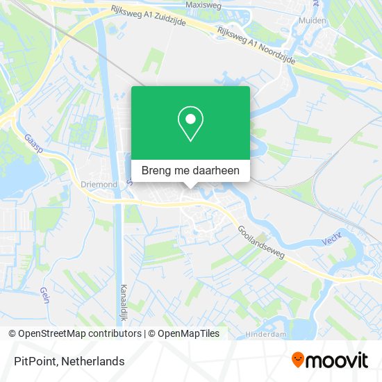 PitPoint kaart