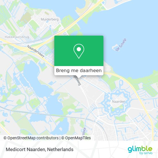 Medicort Naarden kaart