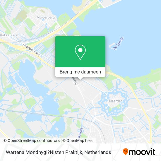 Wartena Mondhygi?Nisten Praktijk kaart