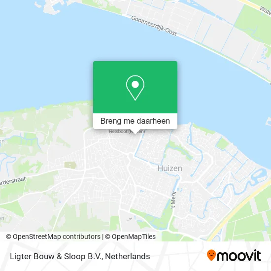 Ligter Bouw & Sloop B.V. kaart