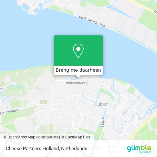 Cheese Partners Holland kaart