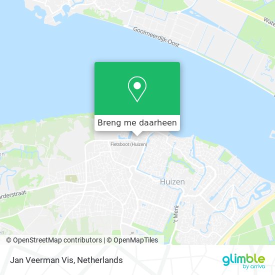 Jan Veerman Vis kaart