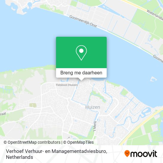 Verhoef Verhuur- en Managementadviesburo kaart