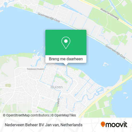 Nederveen Beheer BV Jan van kaart