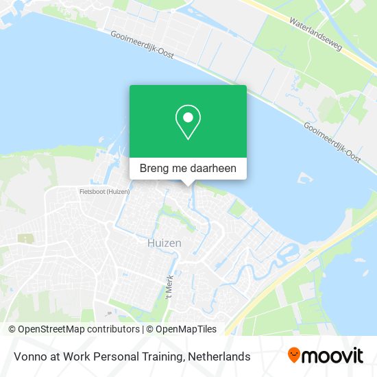 Vonno at Work Personal Training kaart