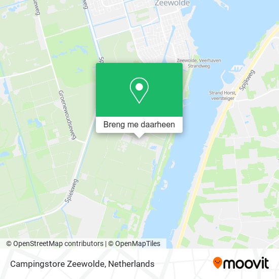 Campingstore Zeewolde kaart