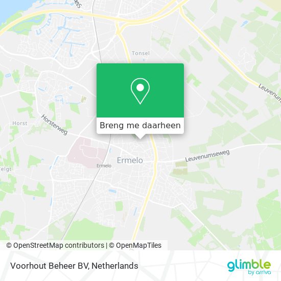 Voorhout Beheer BV kaart