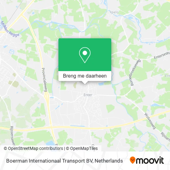 Boerman Internationaal Transport BV kaart