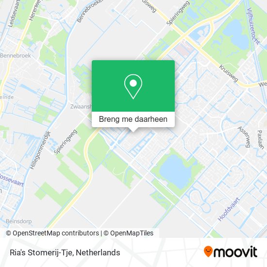 Ria's Stomerij-Tje kaart