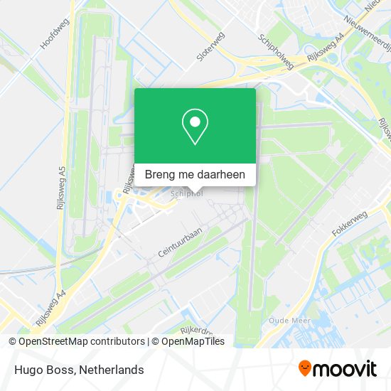 bus Bloody munitie Hoe gaan naar Hugo Boss in Haarlemmermeer via Bus, Trein of Tram?