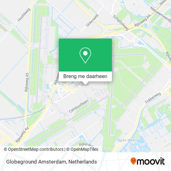 Globeground Amsterdam kaart