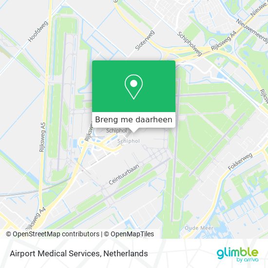Airport Medical Services kaart
