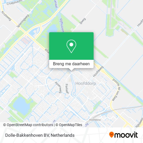 Dolle-Bakkenhoven BV kaart