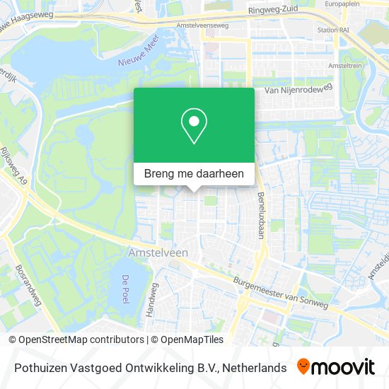 Pothuizen Vastgoed Ontwikkeling B.V. kaart