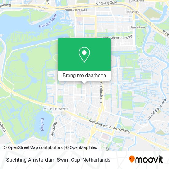 Stichting Amsterdam Swim Cup kaart