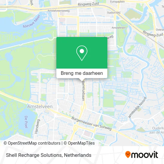 Shell Recharge Solutions kaart