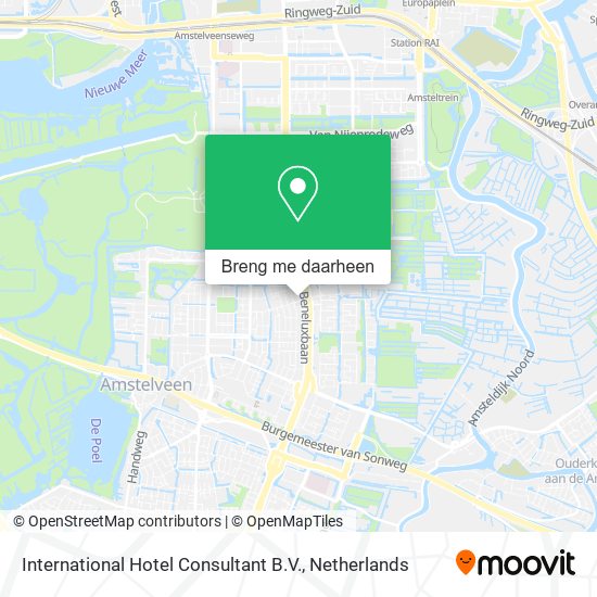 International Hotel Consultant B.V. kaart
