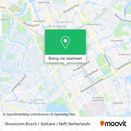 Showroom Bosch / Solitaire / Neff kaart