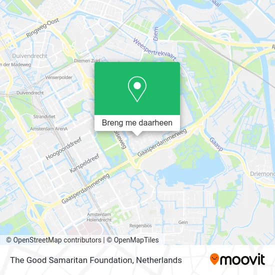 The Good Samaritan Foundation kaart