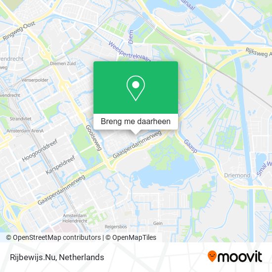 Rijbewijs.Nu kaart