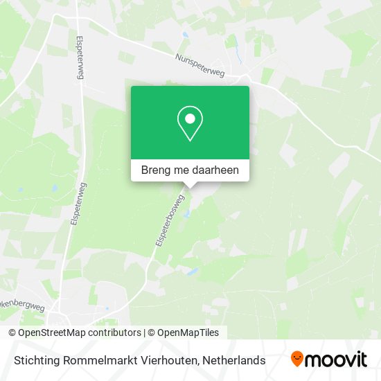 Stichting Rommelmarkt Vierhouten kaart