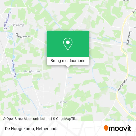 De Hoogekamp kaart